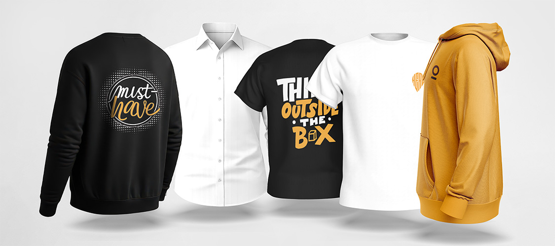 Vestuário personalizado profissional