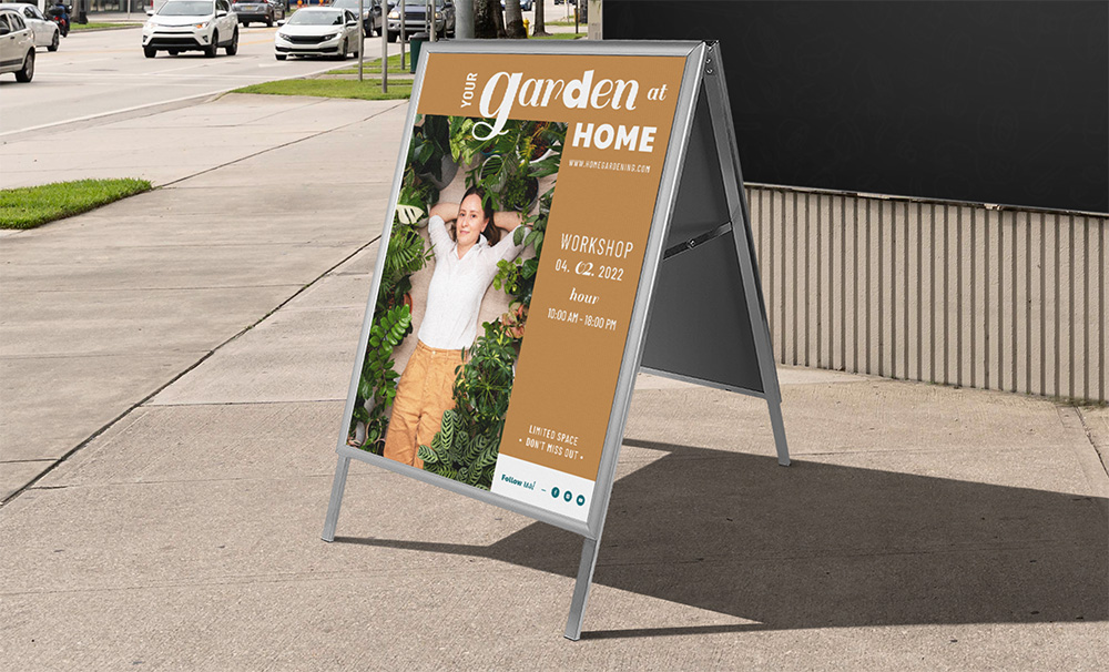 Expositores para Banners Publicitários