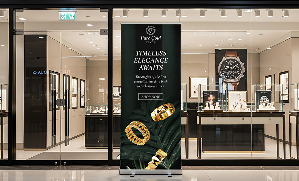 Roll-ups publicitários personalizados