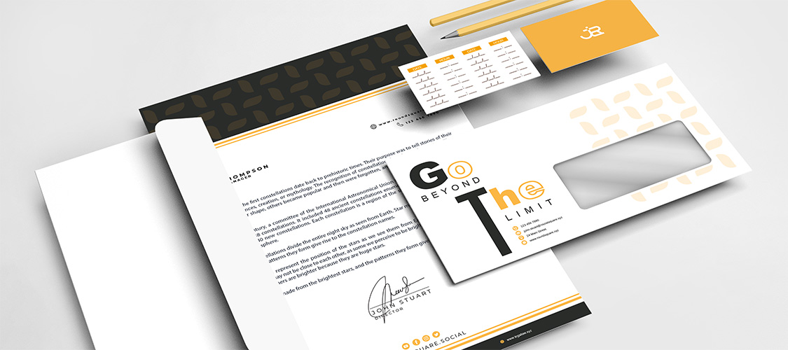 Materiais impressos para publicidade e escritório