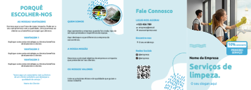 Layout Serviço de limpeza Exterior