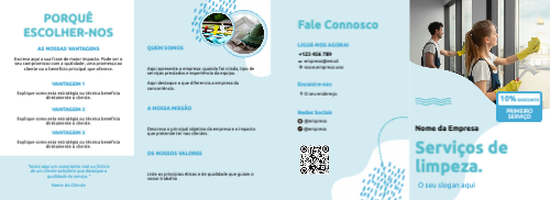 Layout Serviço de limpeza Exterior