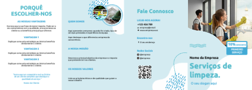 Layout Serviço de limpeza Exterior