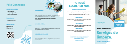 Layout Serviço de limpeza Exterior