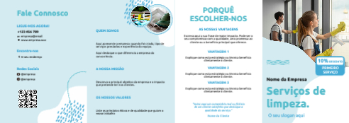 Layout Serviço de limpeza Exterior