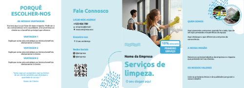 Layout Serviço de limpeza Exterior