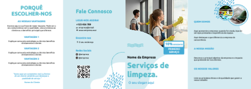 Layout Serviço de limpeza Exterior