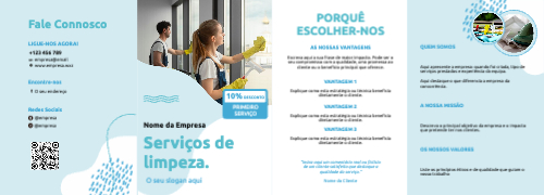 Layout Serviço de limpeza Exterior