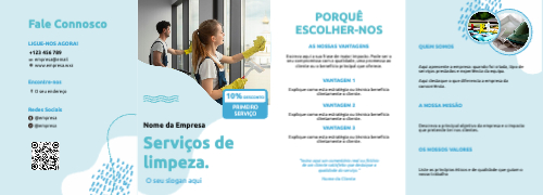 Layout Serviço de limpeza Exterior