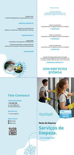 Layout Serviço de limpeza Exterior