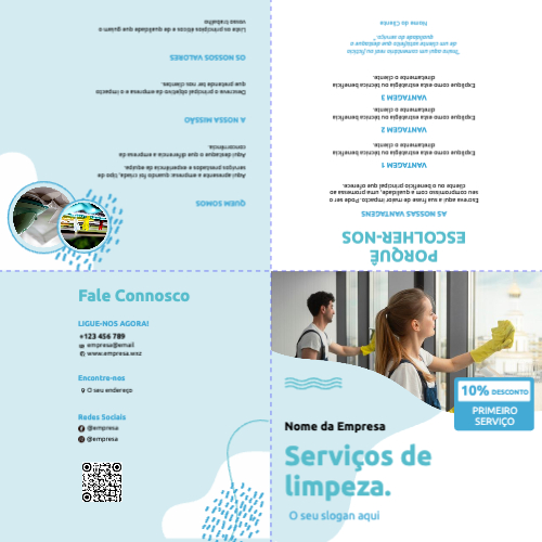 Layout Serviço de limpeza Exterior