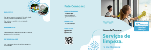 Layout Serviço de limpeza Exterior