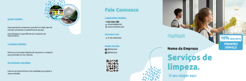 Layout Serviço de limpeza Exterior