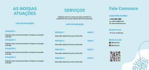 Layout Serviço de limpeza Interior