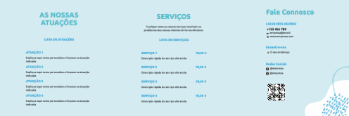 Layout Serviço de limpeza Interior