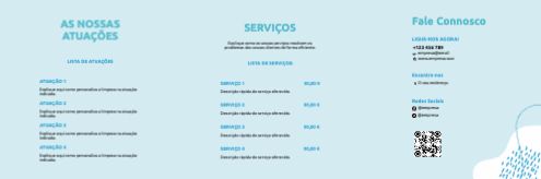 Layout Serviço de limpeza Interior