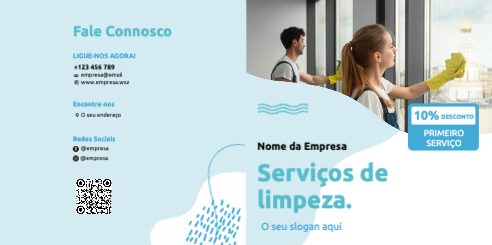 Layout Serviço de limpeza Exterior