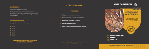 Layout Serviços de manutenção Exterior