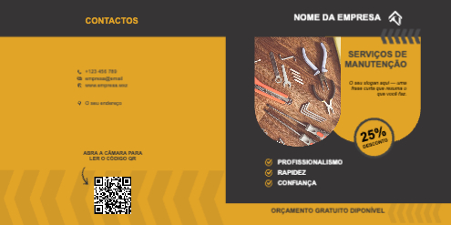 Layout Serviços de manutenção Exterior