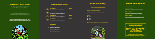 Layout Serviços de jardinagem Interior