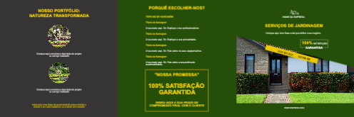 Layout Serviços de jardinagem Exterior