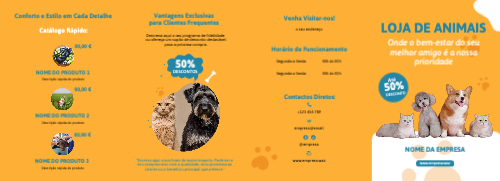 Loja de animais de companhia Exterior