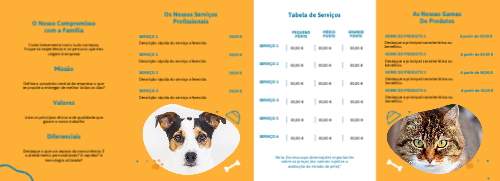 Loja de animais de companhia Interior