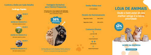 Loja de animais de companhia Exterior