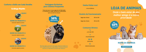 Loja de animais de companhia Exterior