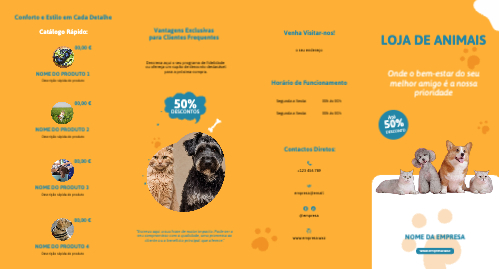 Loja de animais de companhia Exterior