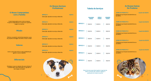 Loja de animais de companhia Interior