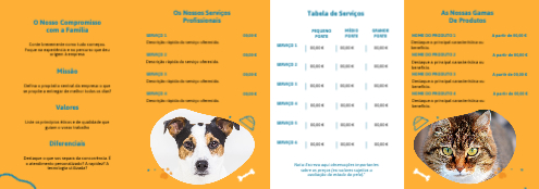 Loja de animais de companhia Interior