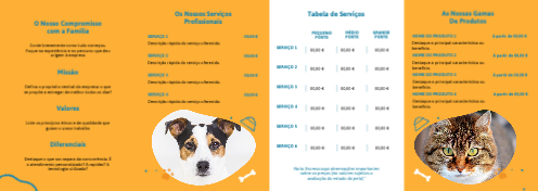 Loja de animais de companhia Interior