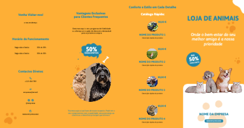 Loja de animais de companhia Exterior