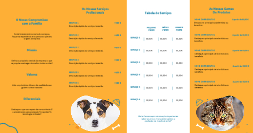 Loja de animais de companhia Interior