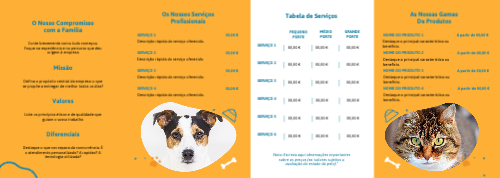 Loja de animais de companhia Interior