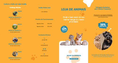 Loja de animais de companhia Exterior