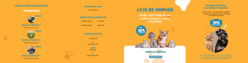 Loja de animais de companhia Exterior
