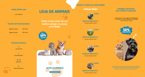 Loja de animais de companhia Exterior