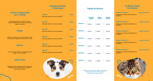 Loja de animais de companhia Interior