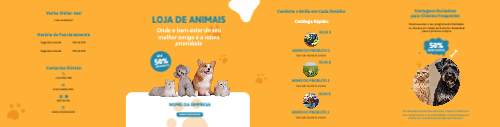 Loja de animais de companhia Exterior