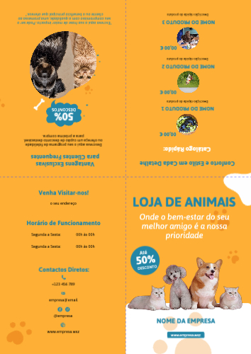 Loja de animais de companhia Exterior