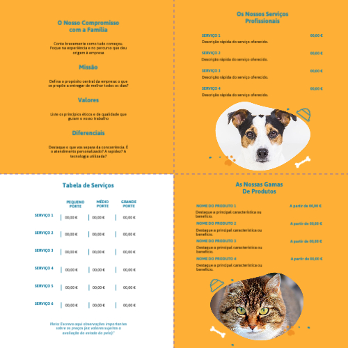 Loja de animais de companhia Interior