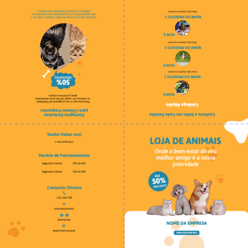 Loja de animais de companhia Exterior