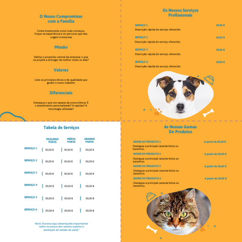 Loja de animais de companhia Interior