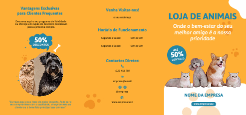 Loja de animais de companhia Exterior
