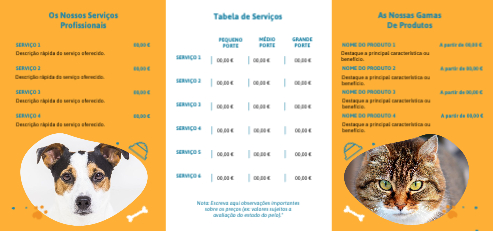 Loja de animais de companhia Interior