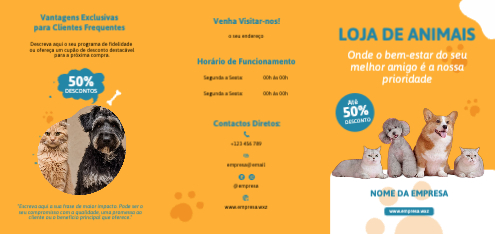 Loja de animais de companhia Exterior