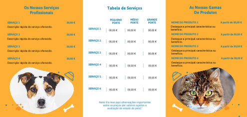 Loja de animais de companhia Interior