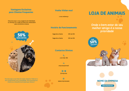Loja de animais de companhia Exterior